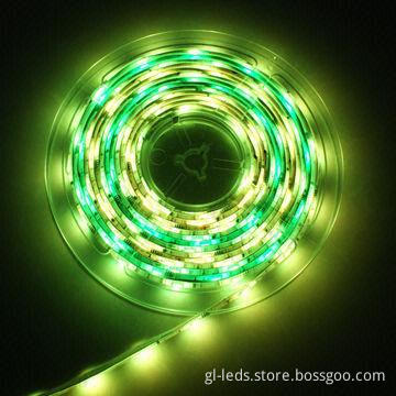 High quality waterproof outdoor IP68 LED strip, RGB colors